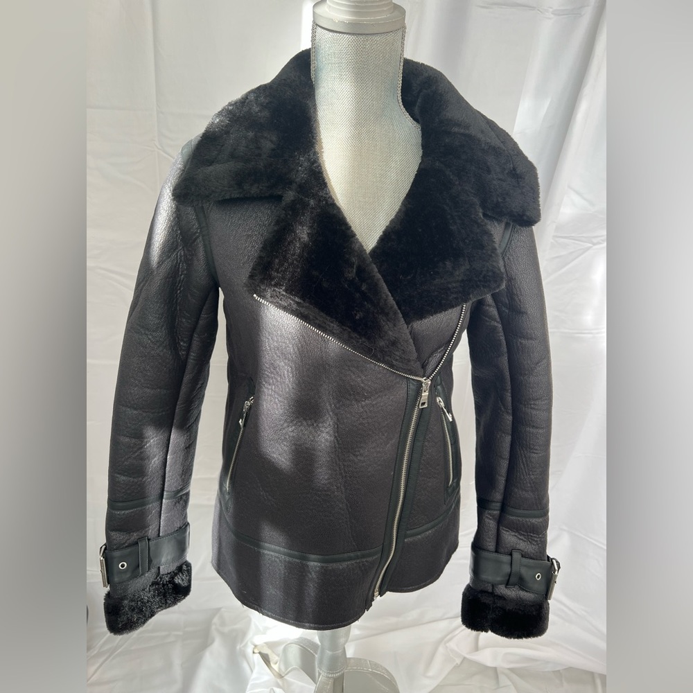 New Look faux shearling jacket